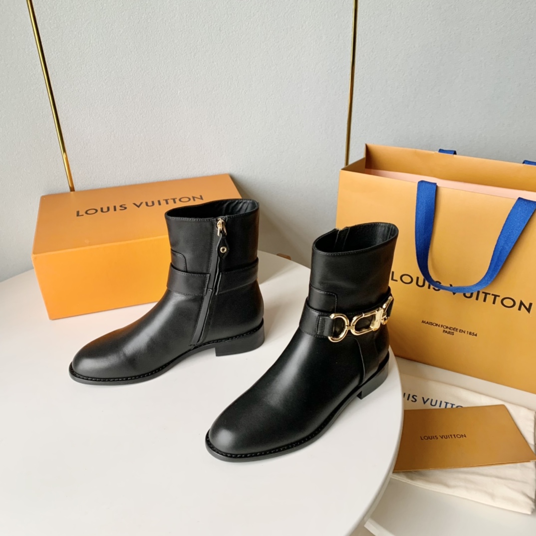 Louis Vuitton Westside Flat Ankle Boot   - DopestKickz