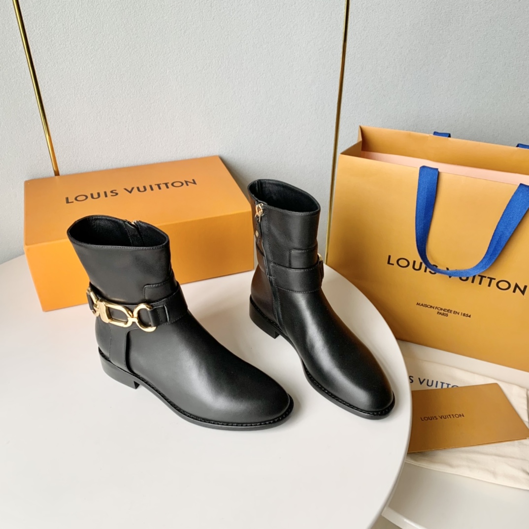 Louis Vuitton Westside Flat Ankle Boot   - DopestKickz