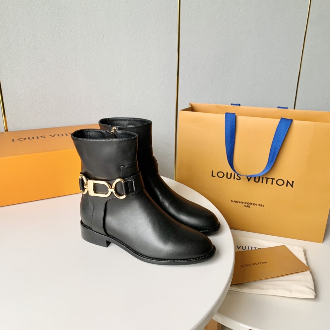 Louis Vuitton Westside Flat Ankle Boot   - DopestKickz