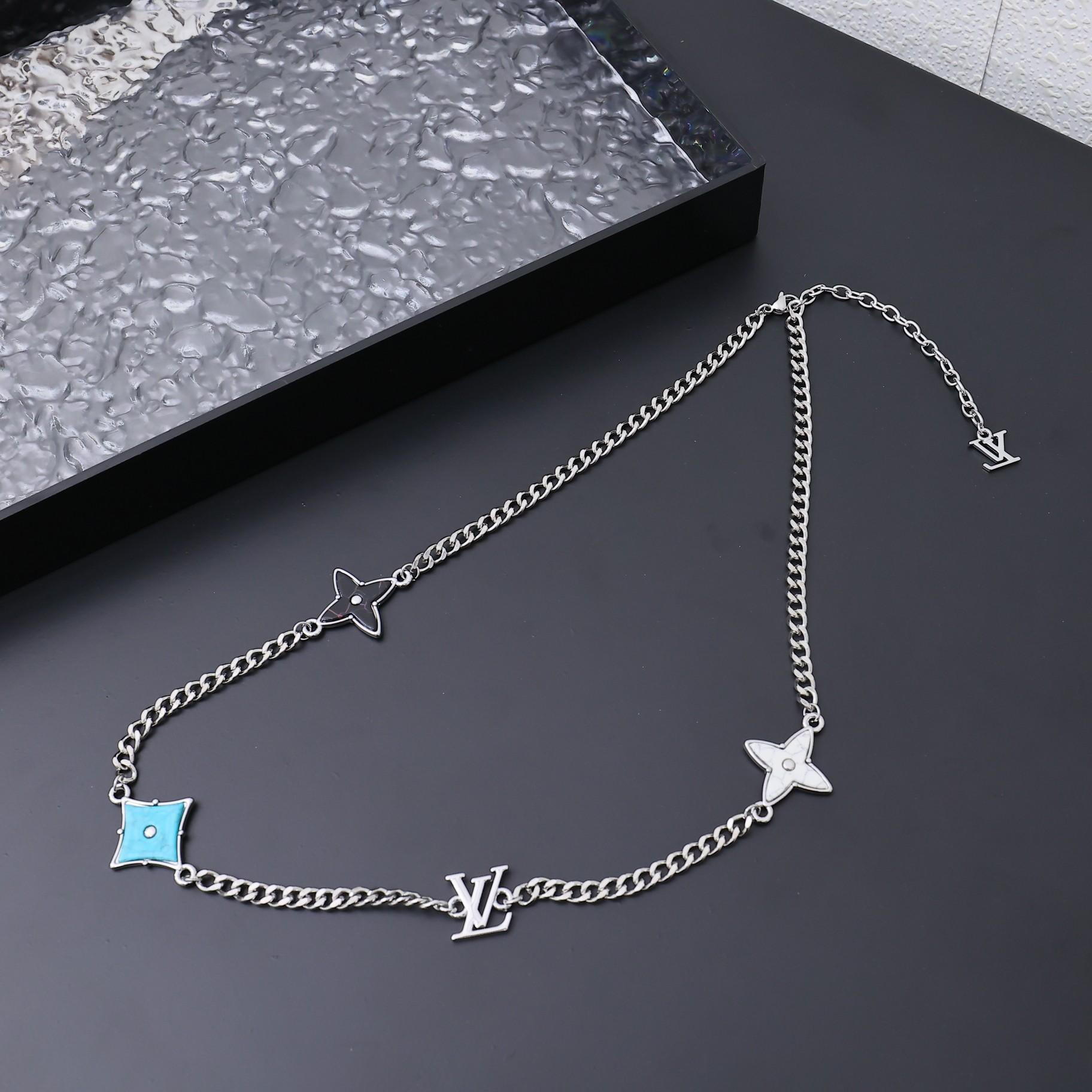 Louis Vuitton Monogram Sunrise Necklace - DopestKickz