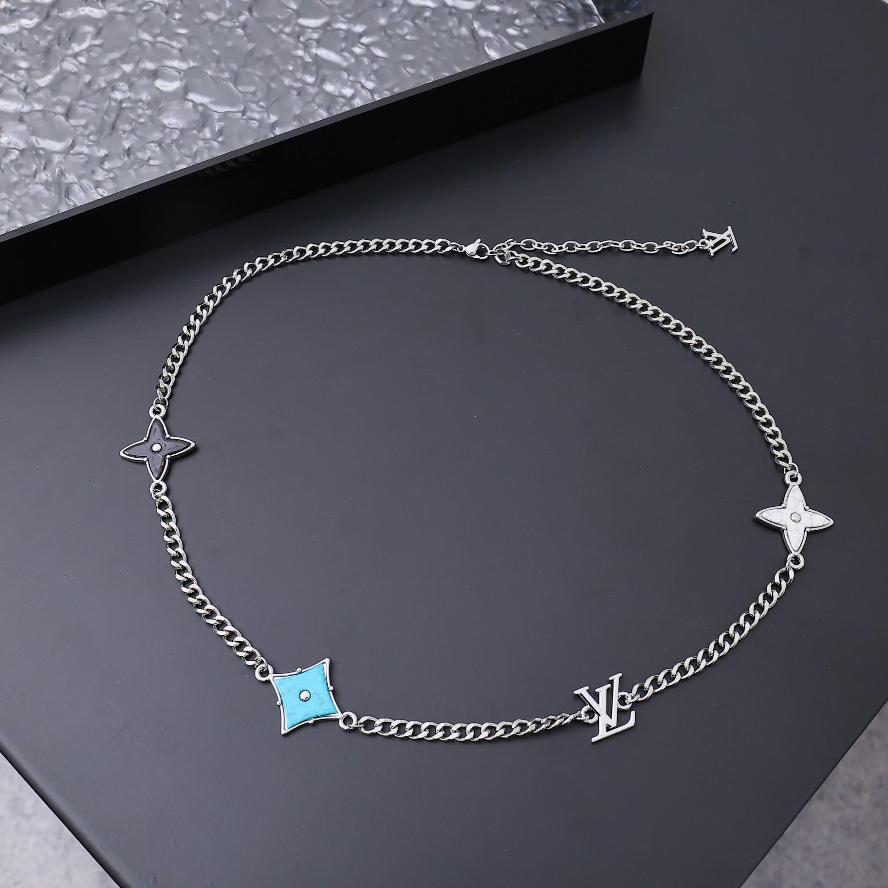 Louis Vuitton Monogram Sunrise Necklace - DopestKickz