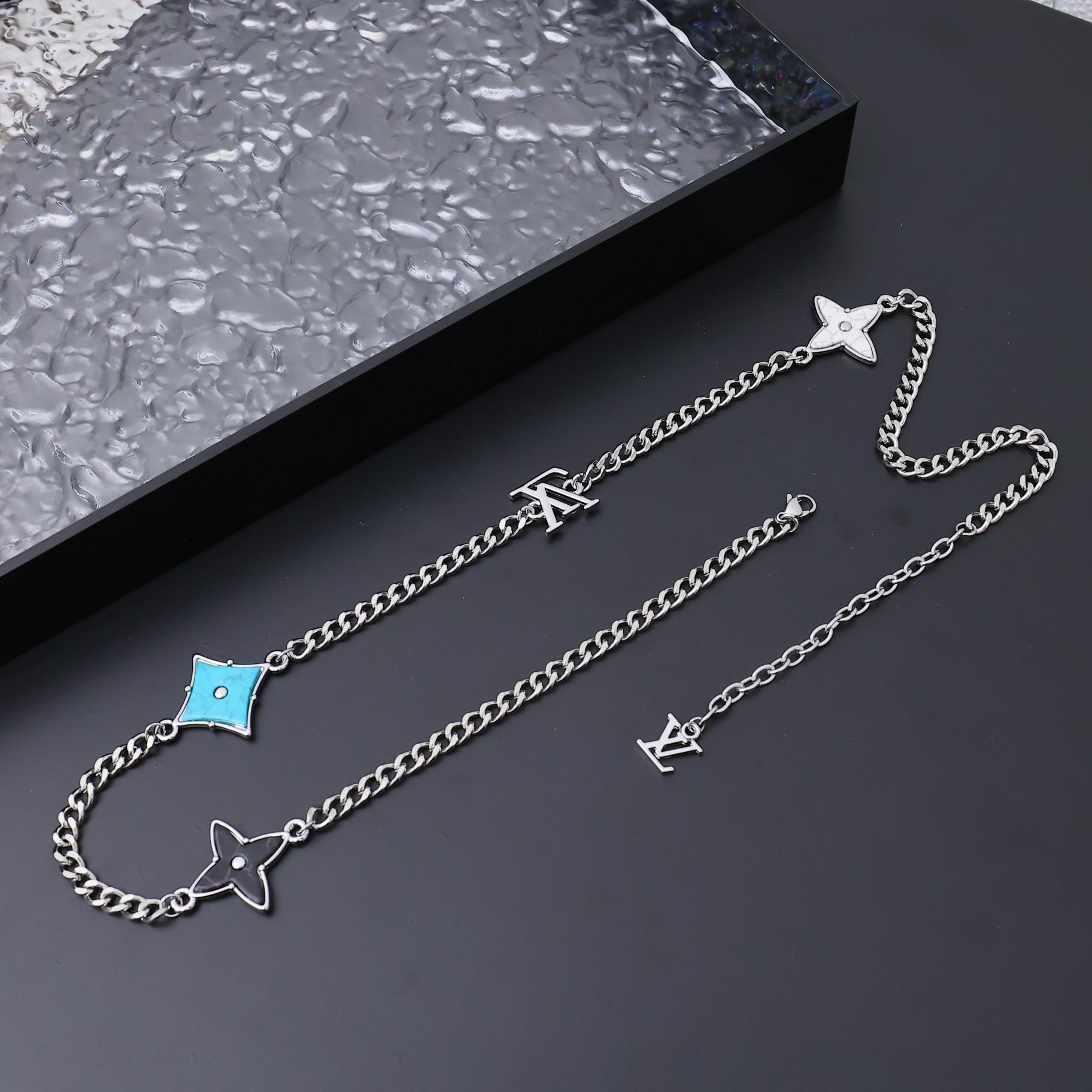 Louis Vuitton Monogram Sunrise Necklace - DopestKickz