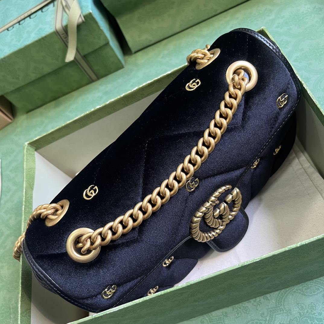 Gucci GG Marmont Small Shoulder Bag - DopestKickz