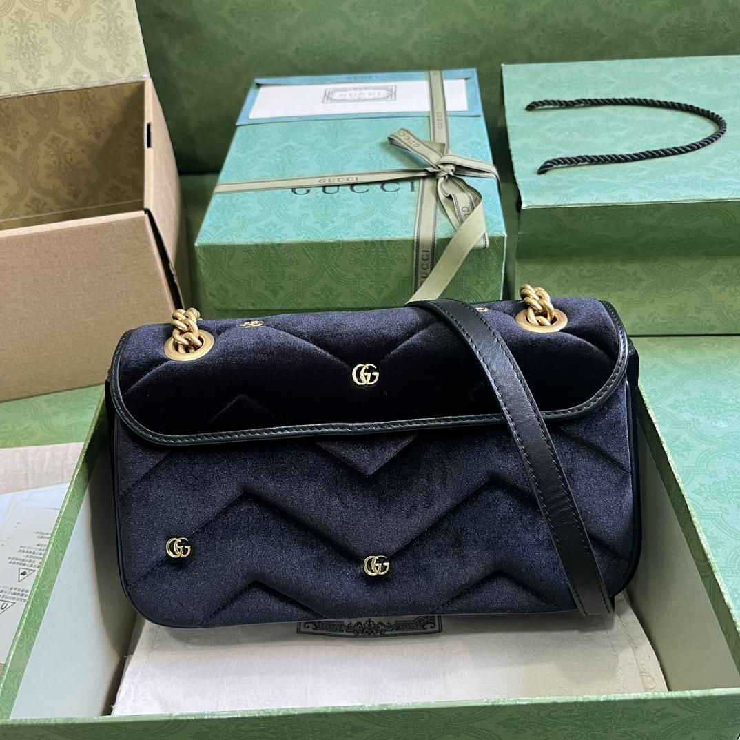 Gucci GG Marmont Small Shoulder Bag - DopestKickz