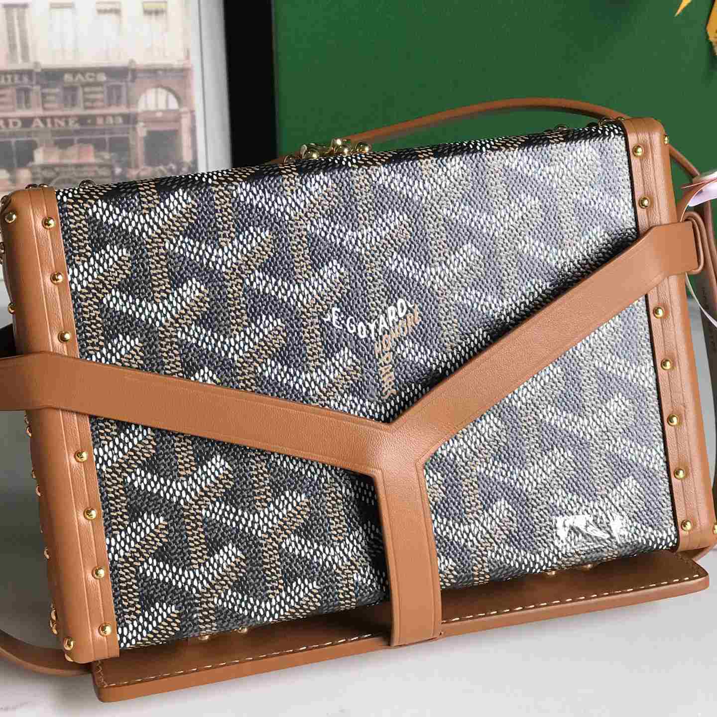 Goyard Minaudière Trunk Bag   - DopestKickz