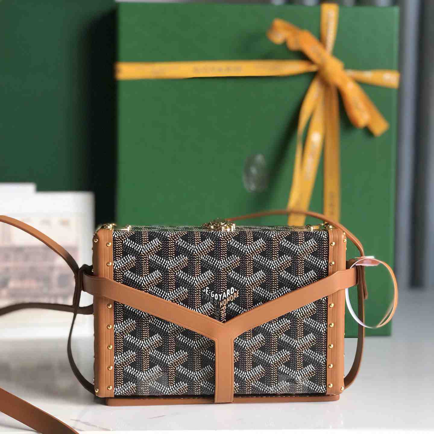 Goyard Minaudière Trunk Bag   - DopestKickz