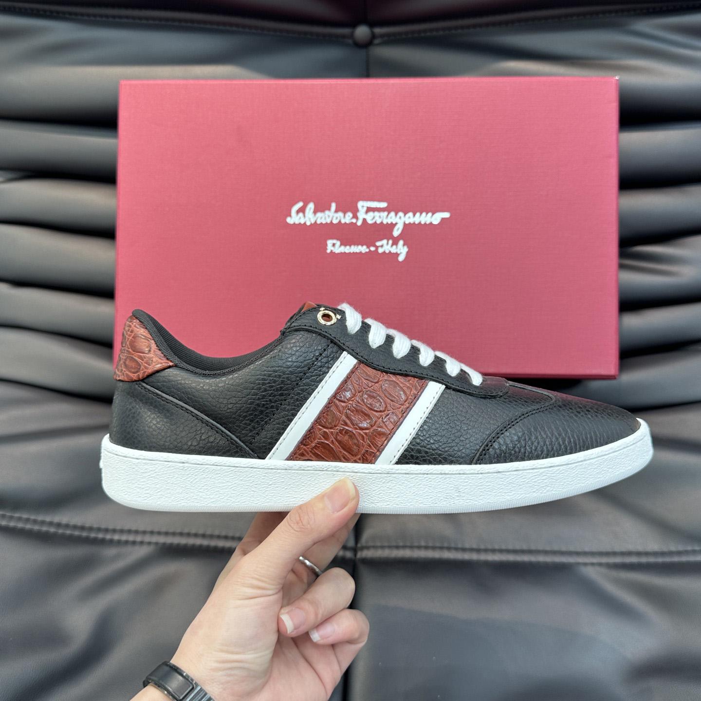 Ferragamo Low Cut Sneaker - DopestKickz