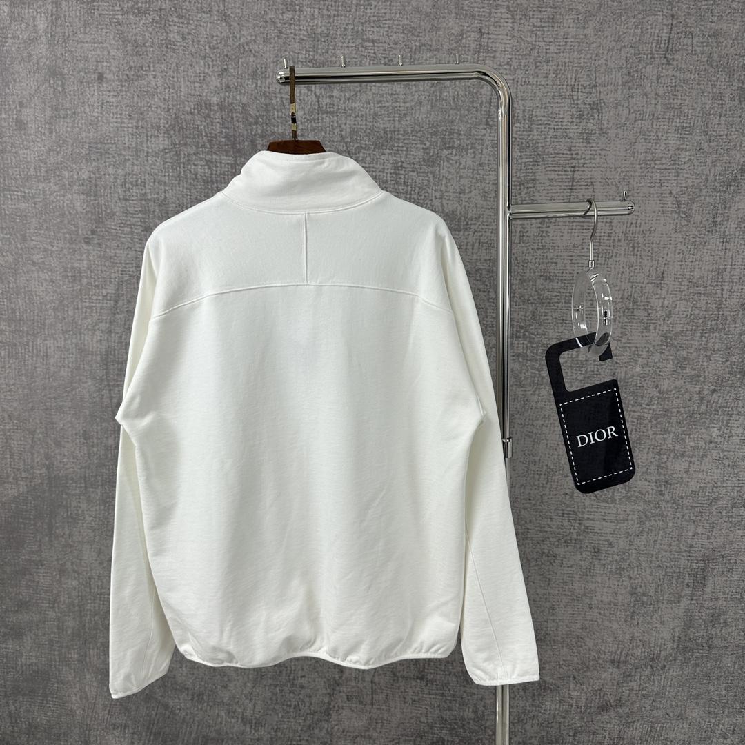 Dior Regular-fit Sweater With Stand Collar - DopestKickz