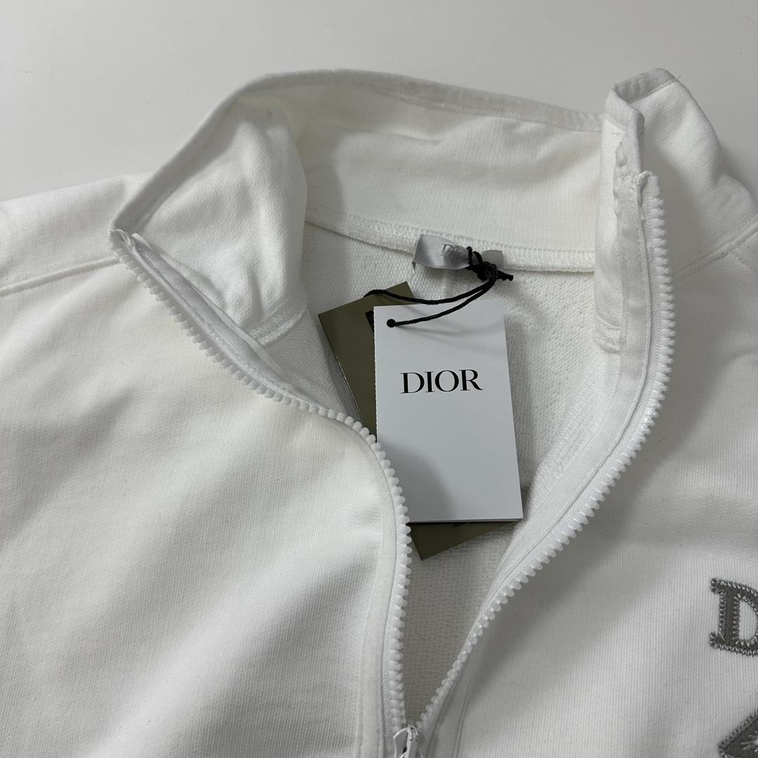 Dior Regular-fit Sweater With Stand Collar - DopestKickz
