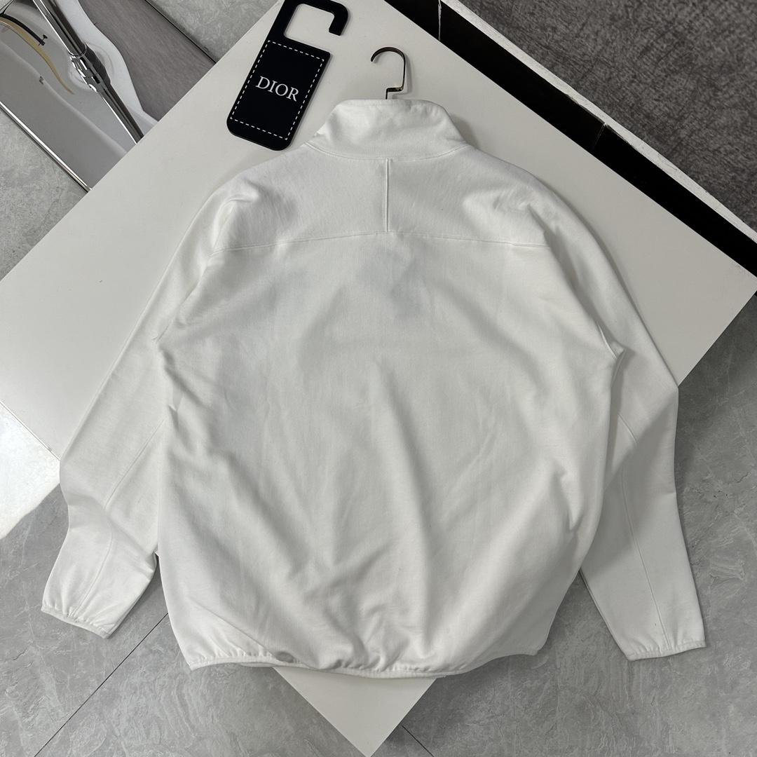 Dior Regular-fit Sweater With Stand Collar - DopestKickz
