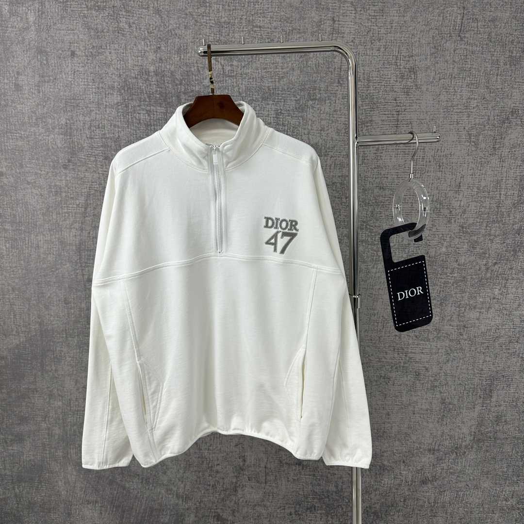 Dior Regular-fit Sweater With Stand Collar - DopestKickz
