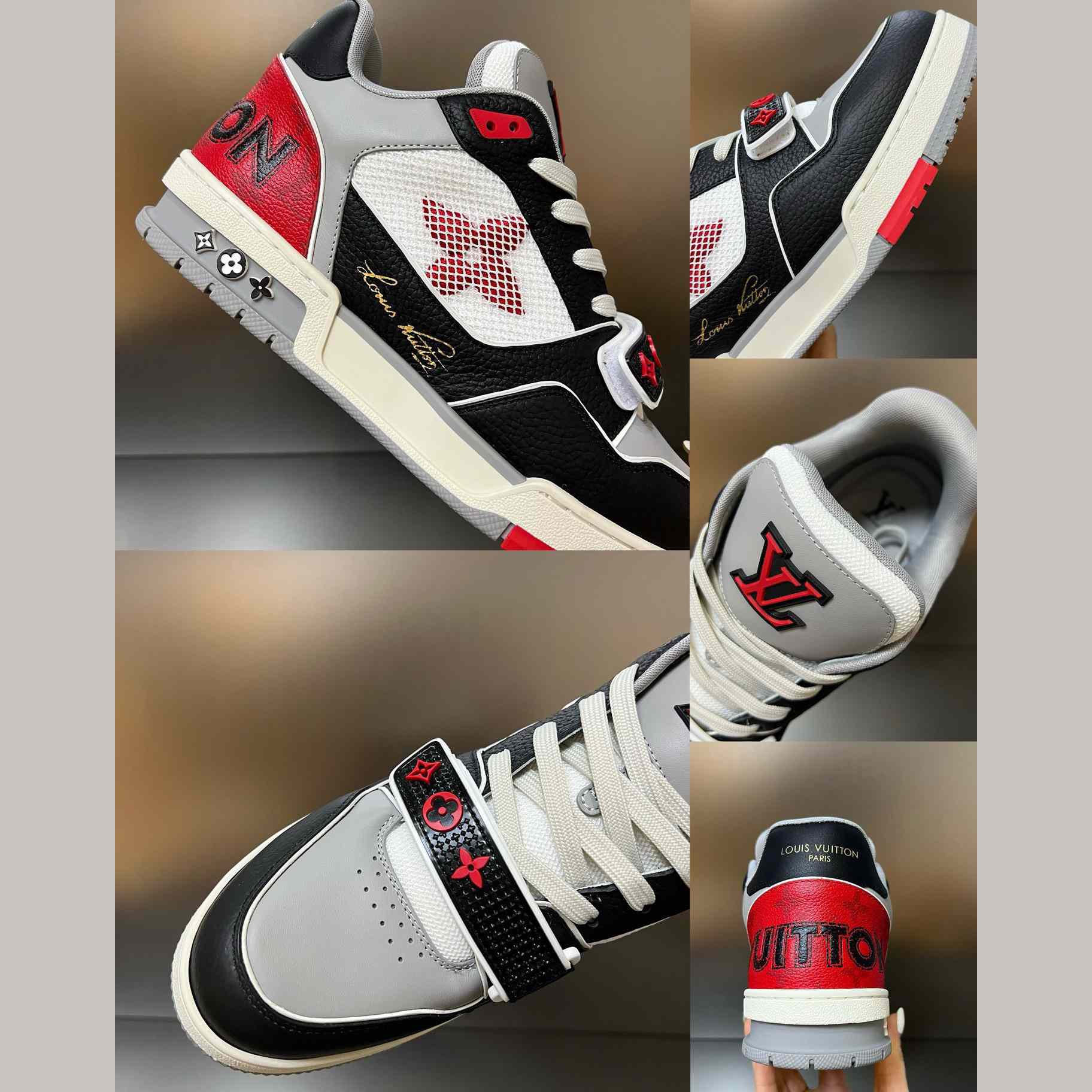 Louis Vuitton LV Trainer Sneaker    - DopestKickz