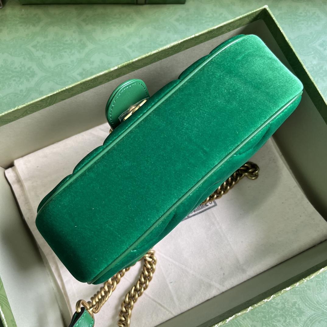 Gucci GG Marmont Mini Shoulder Bag - DopestKickz
