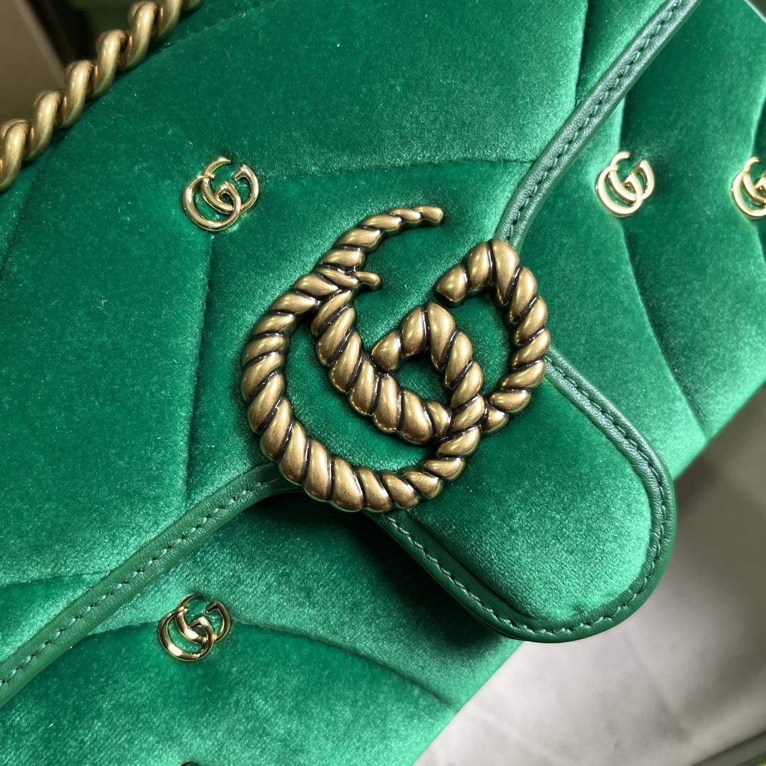 Gucci GG Marmont Mini Shoulder Bag - DopestKickz