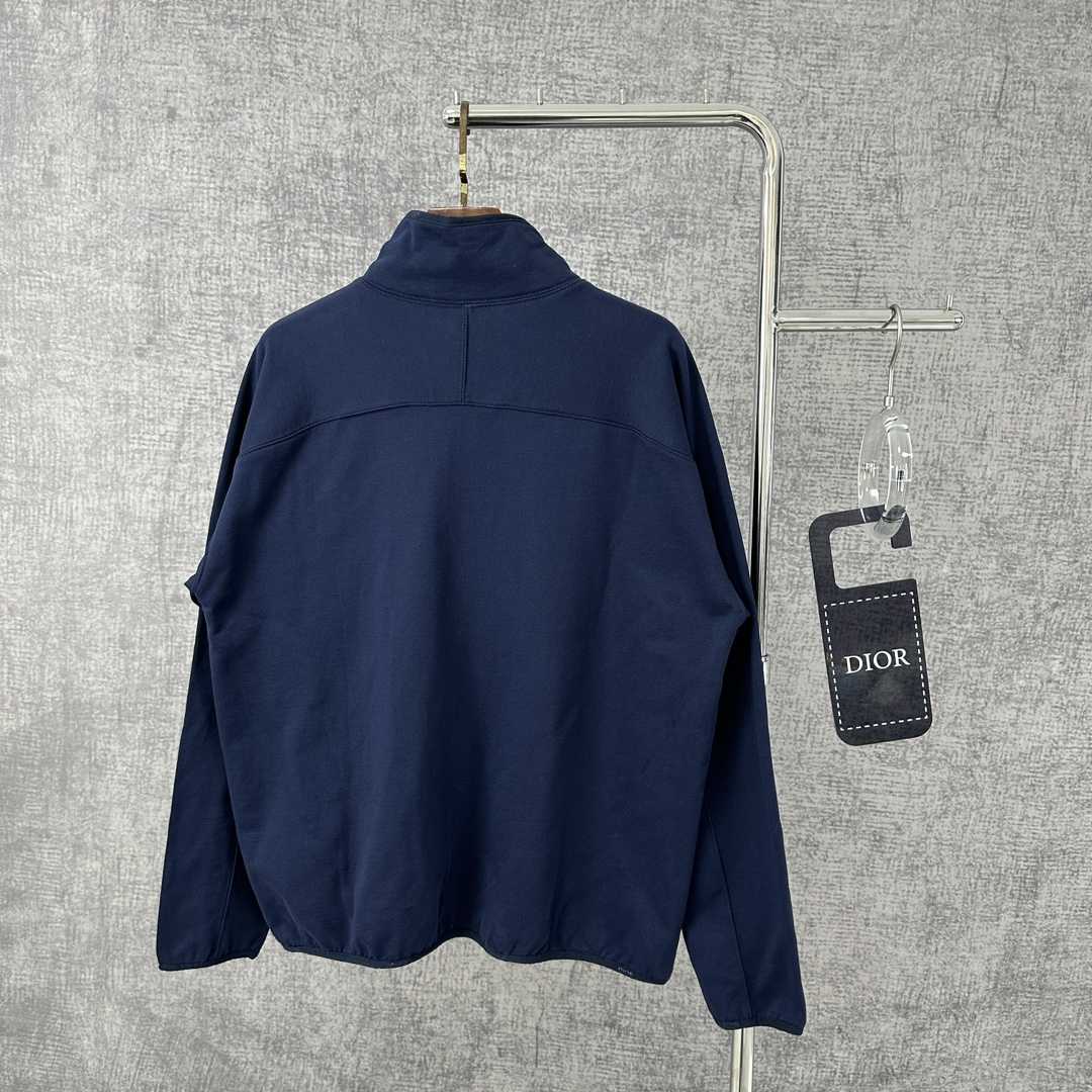 Dior Regular-fit Sweater With Stand Collar - DopestKickz