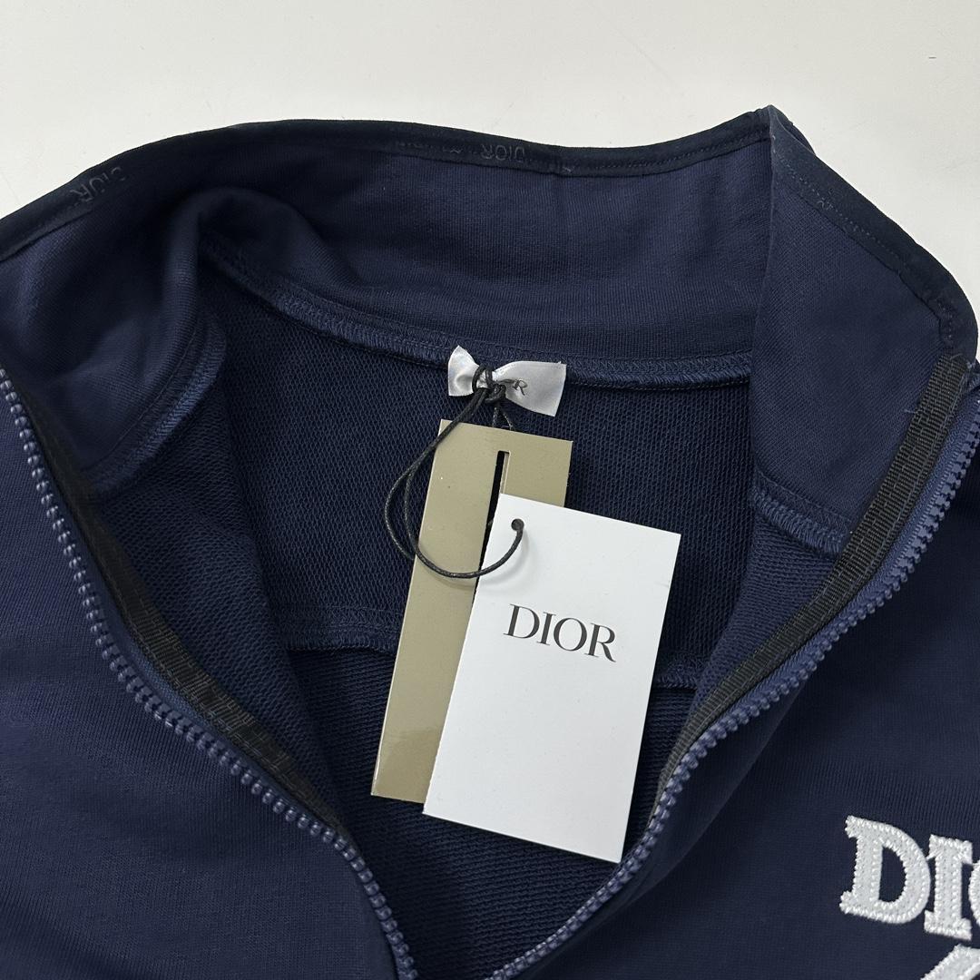 Dior Regular-fit Sweater With Stand Collar - DopestKickz