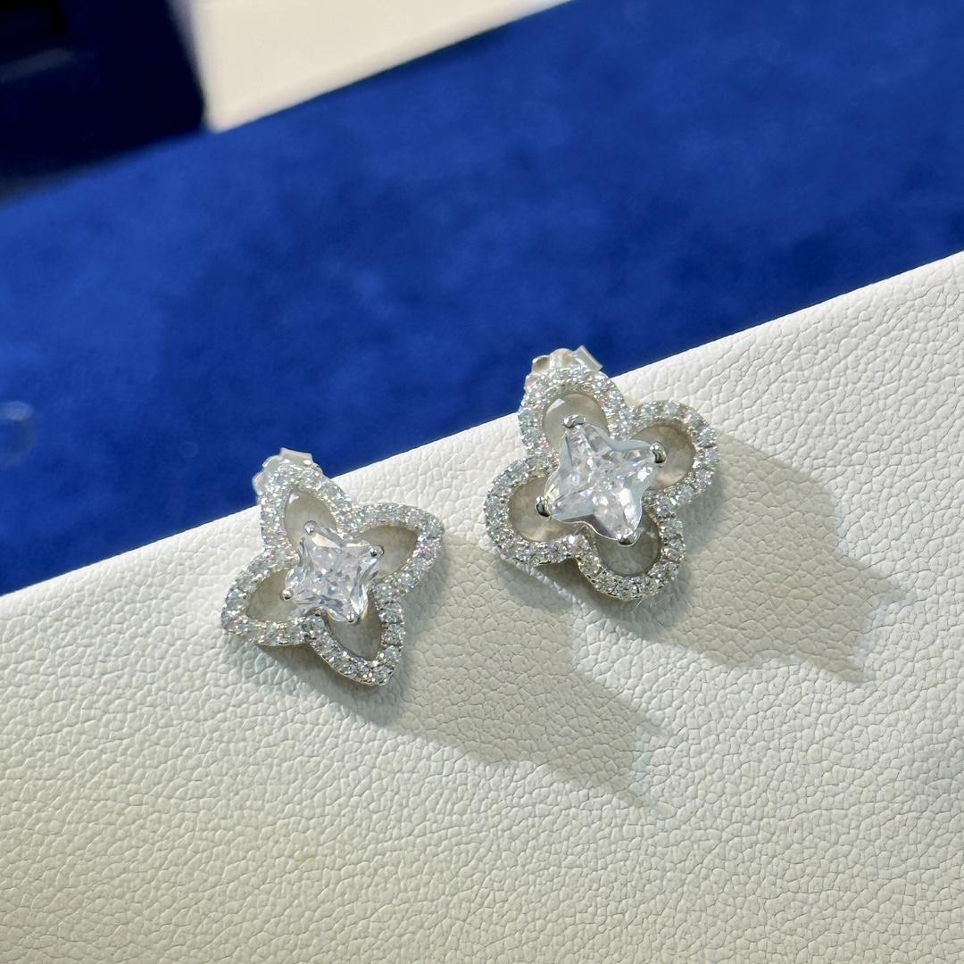 Louis Vuitton Monogram Earrings - DopestKickz