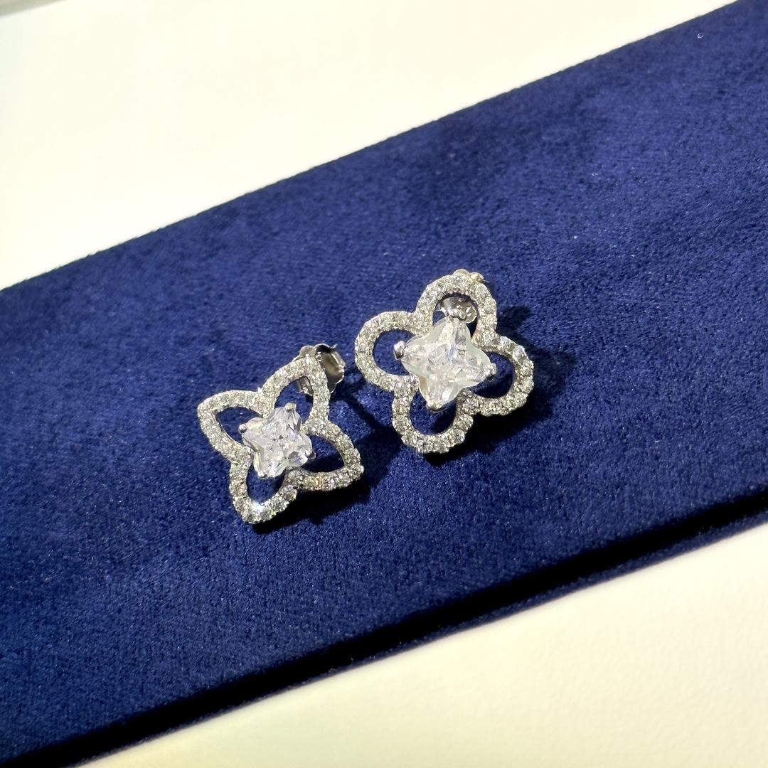 Louis Vuitton Monogram Earrings - DopestKickz