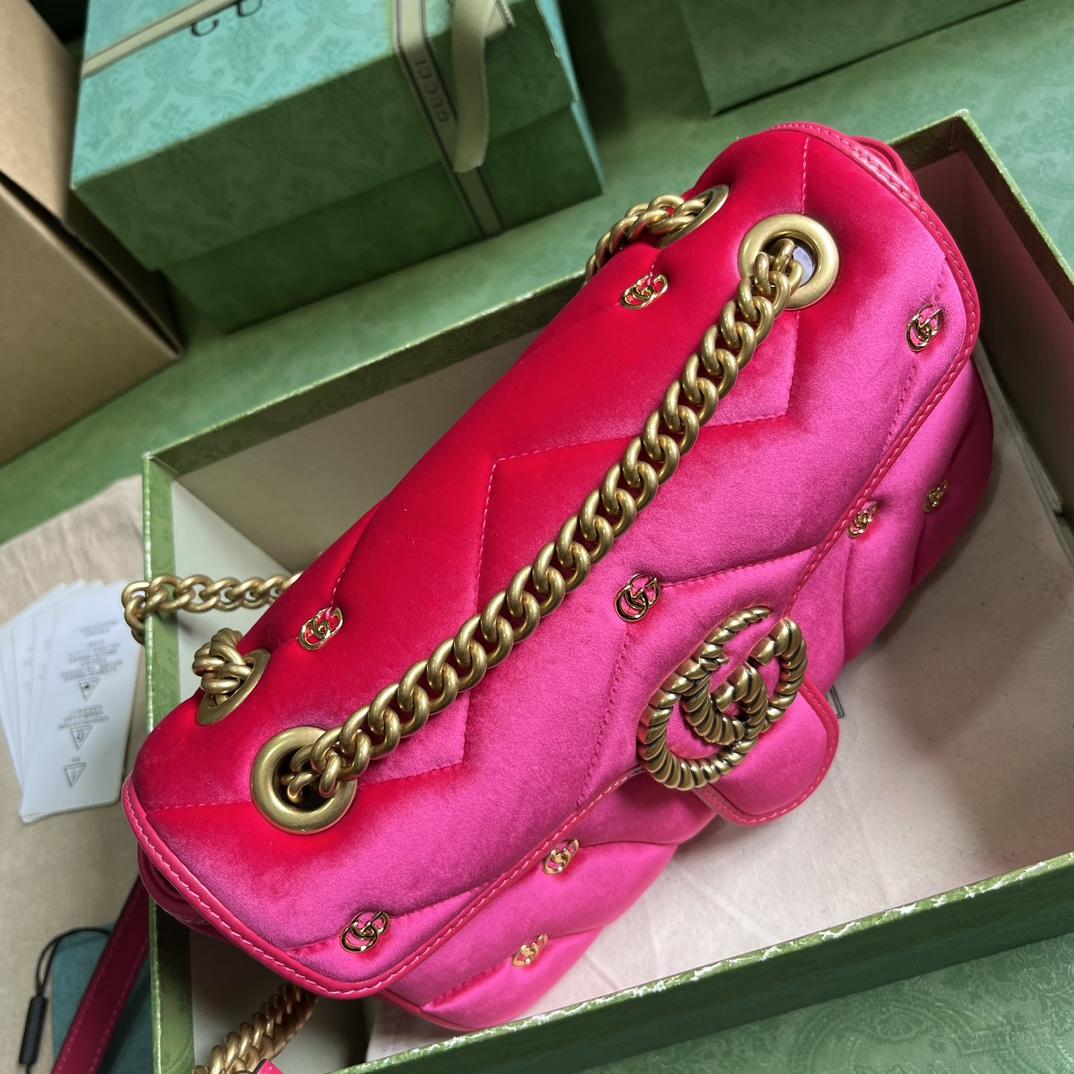 Gucci GG Marmont Small Shoulder Bag - DopestKickz