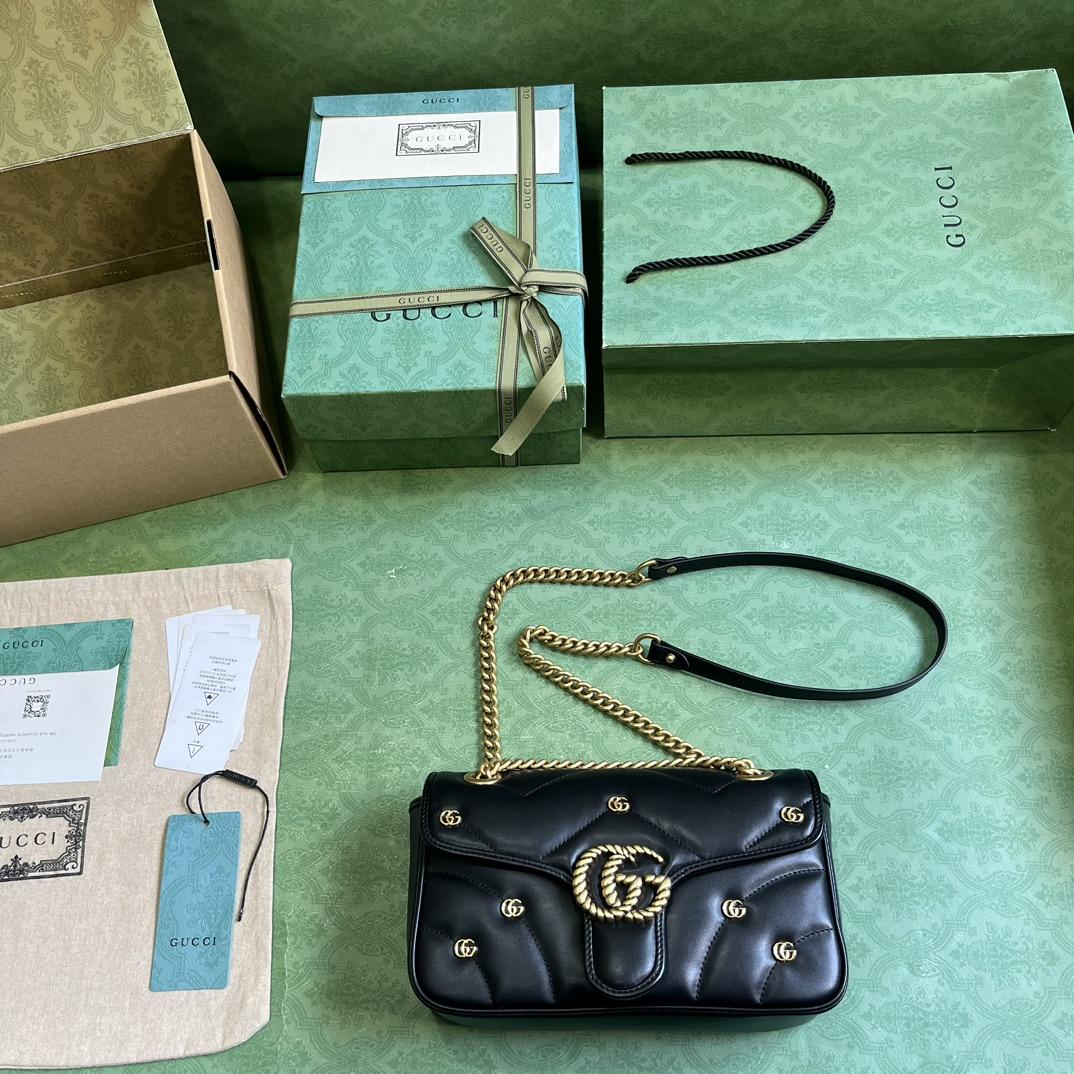 Gucci GG Marmont Small Shoulder Bag - DopestKickz