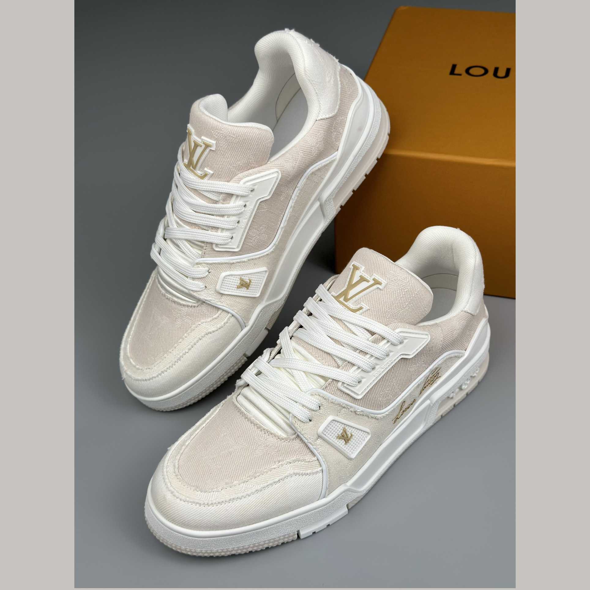 Louis Vuitton lv Trainer Sneaker (Upon UK Size) - DopestKickz
