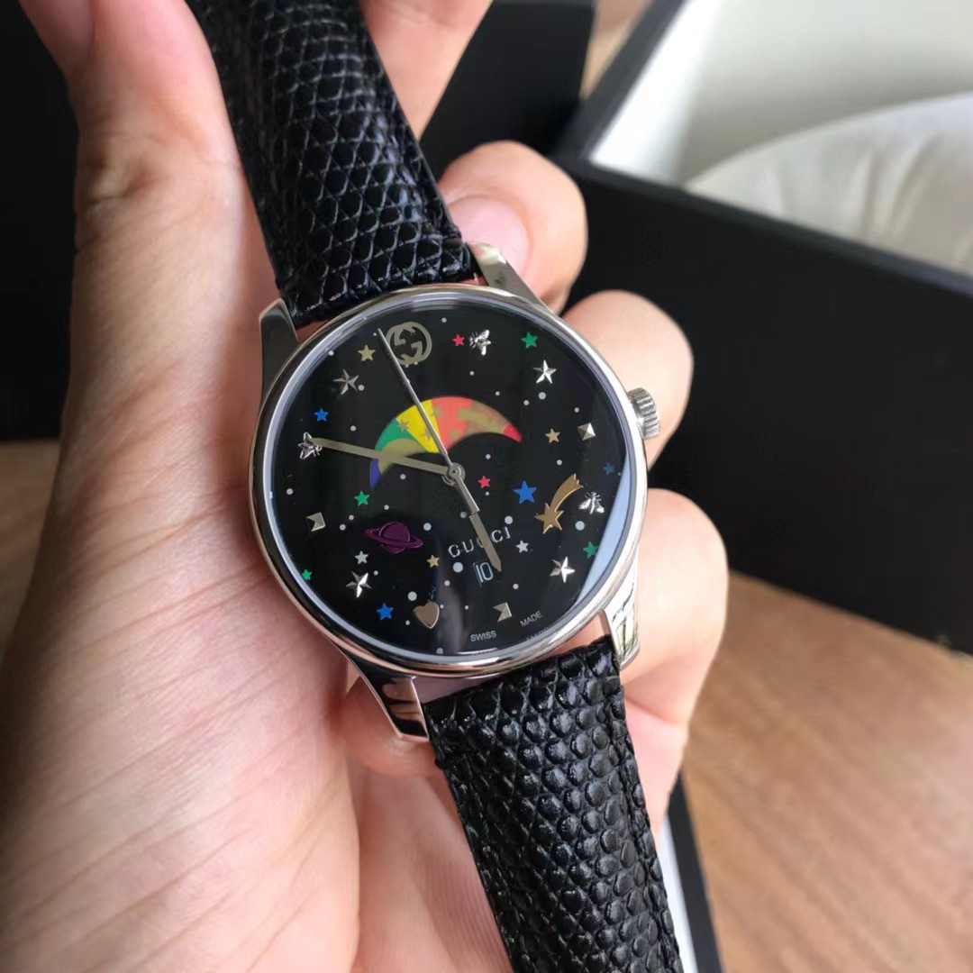Gucci G-Timeless Slim Moonphase Watch - DopestKickz