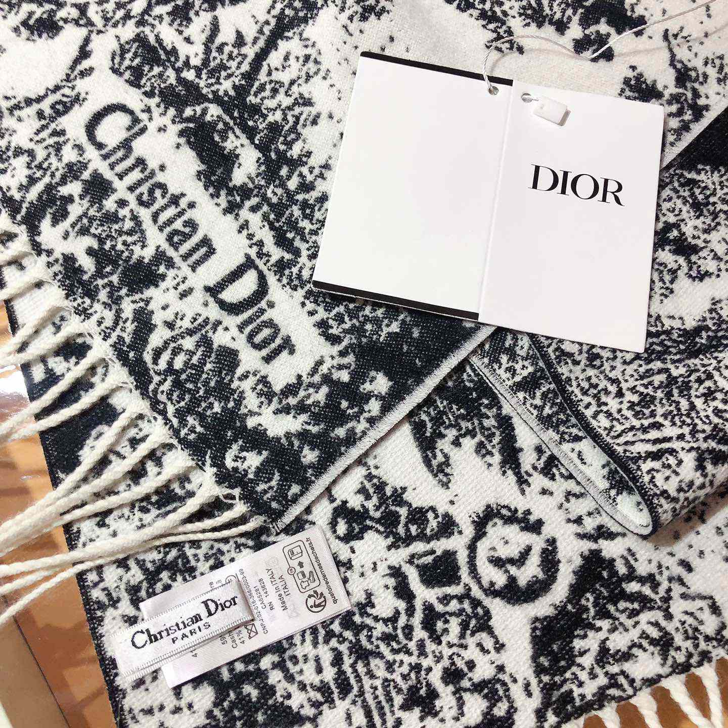 Dior Toile De Jouy Sauvage Scarf  - DopestKickz