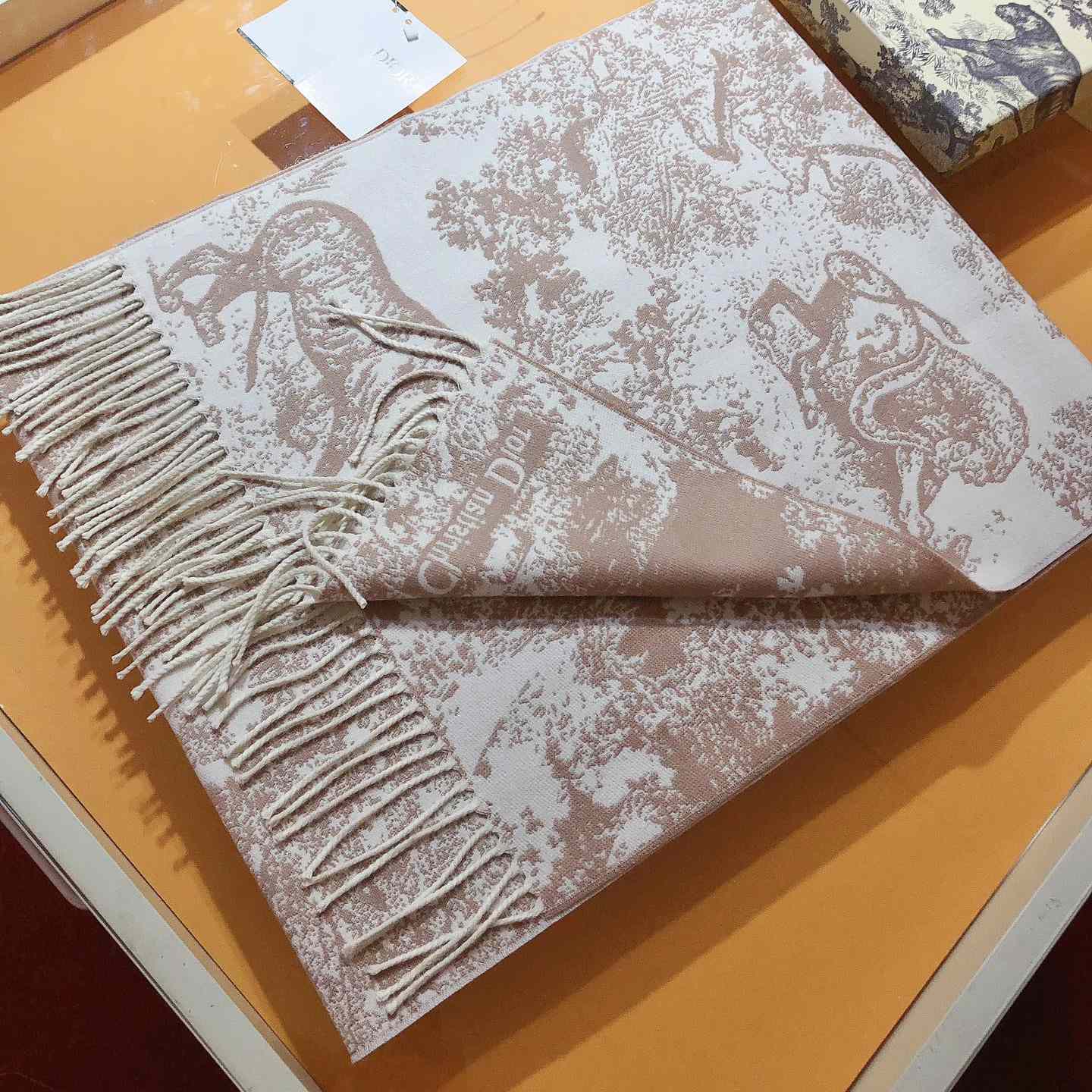 Dior Toile De Jouy Sauvage Scarf  - DopestKickz