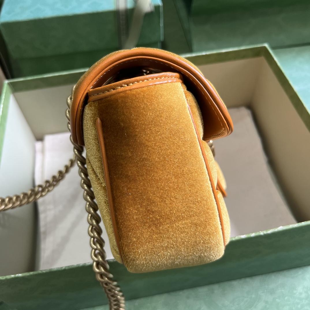 Gucci GG Marmont Mini Shoulder Bag - DopestKickz