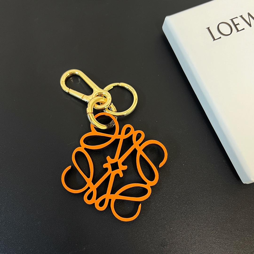 Loewe Anagram Charm In Calfskin - DopestKickz