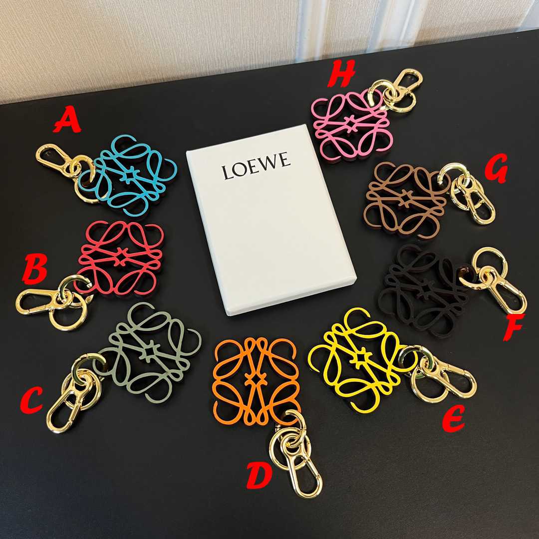 Loewe Anagram Charm In Calfskin - DopestKickz
