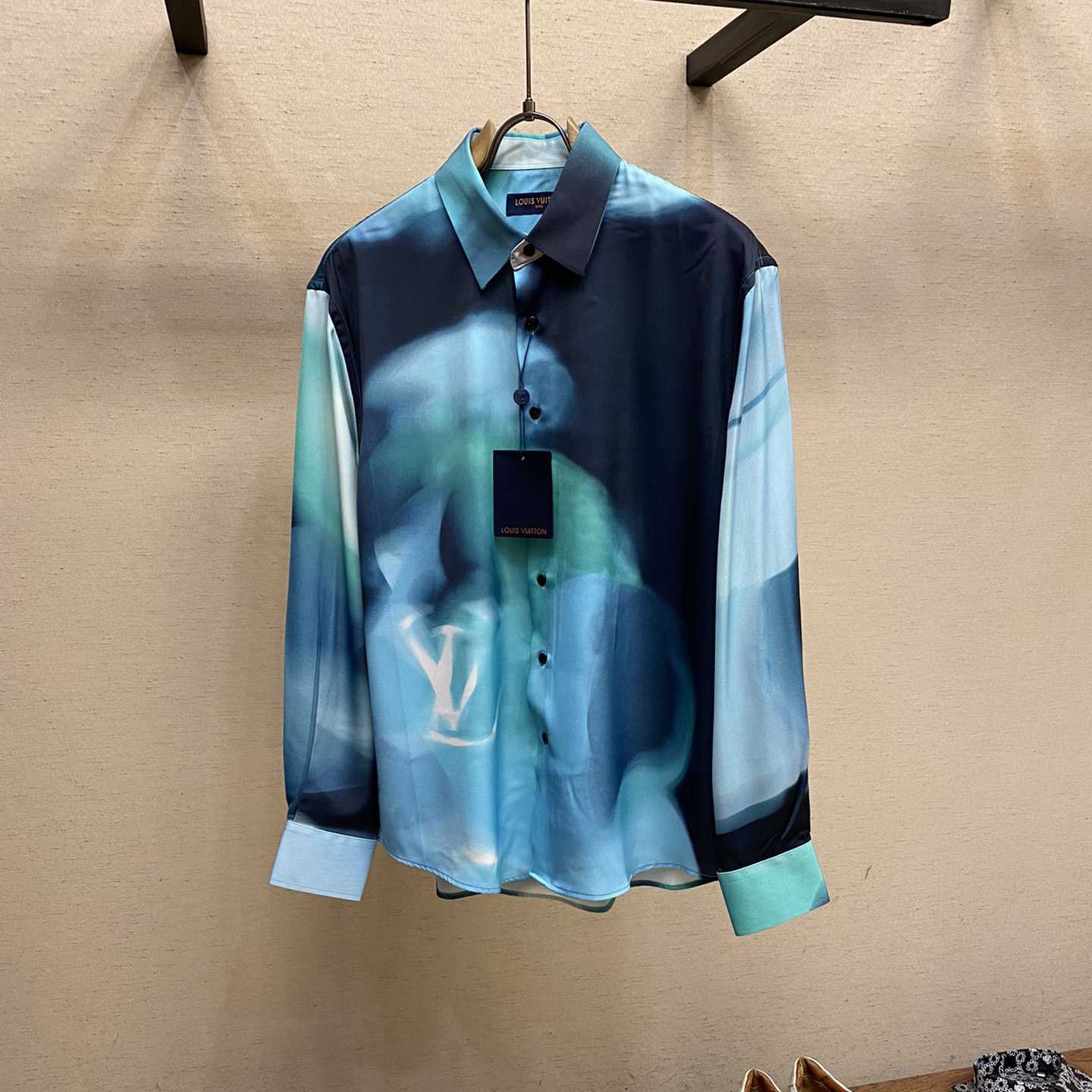 Louis Vuitton Printed Silk Blend Shirt - DopestKickz