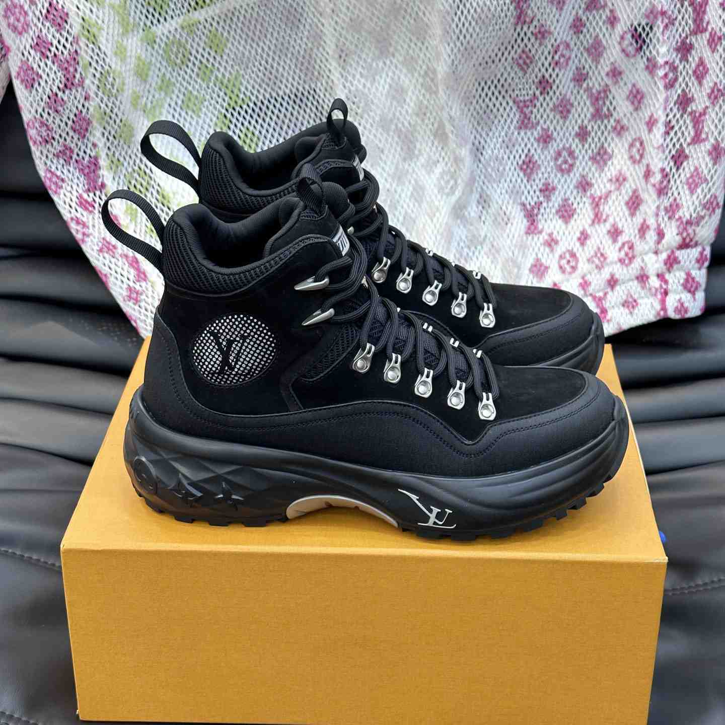 Balenciaga LV Discovery Ankle Boot - DopestKickz