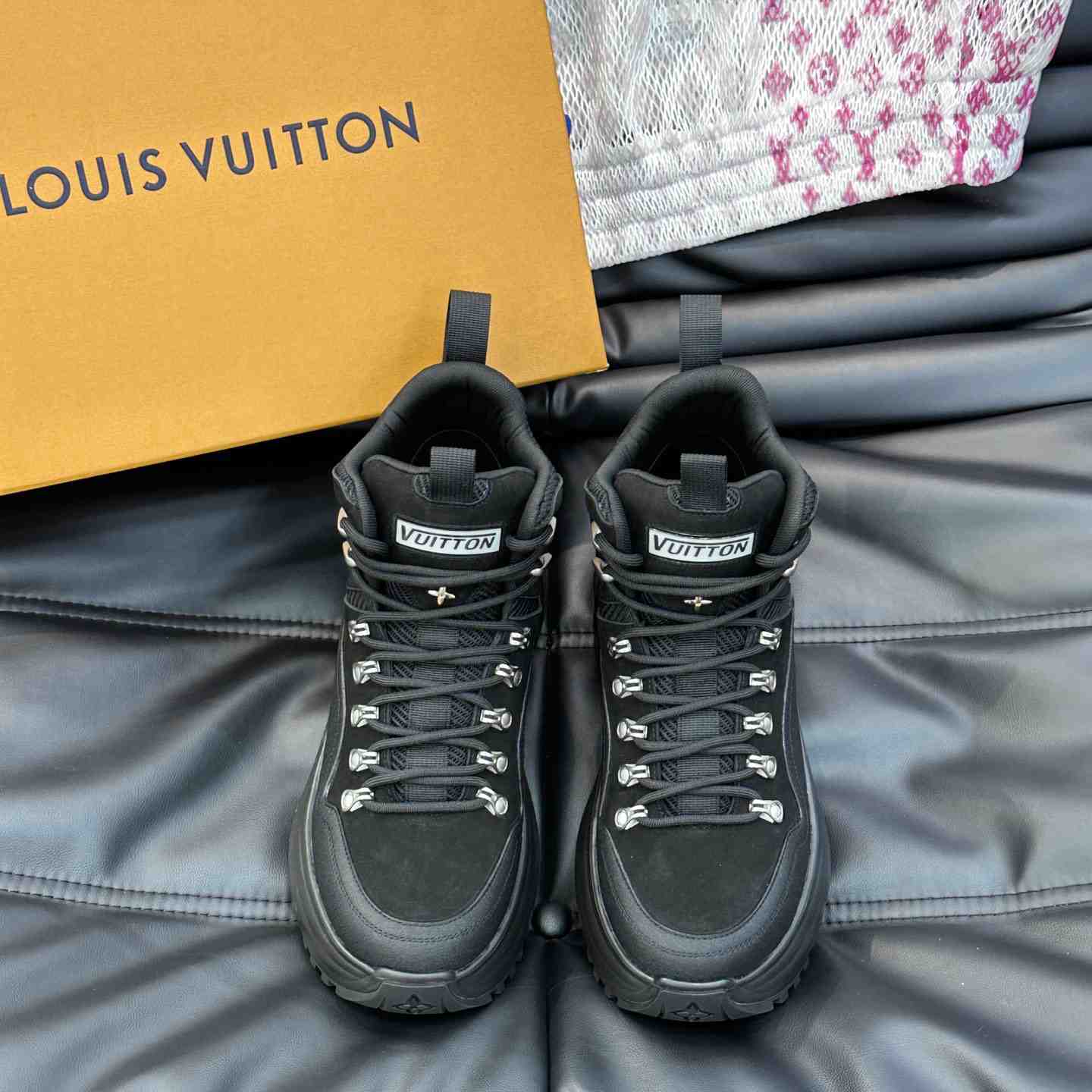 Balenciaga LV Discovery Ankle Boot - DopestKickz