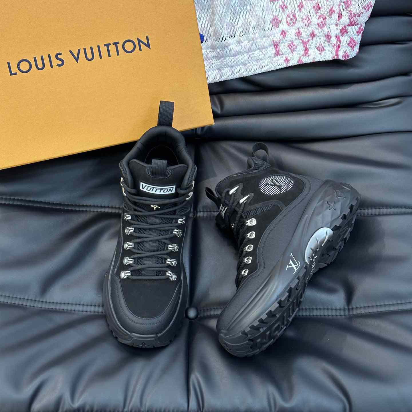 Balenciaga LV Discovery Ankle Boot - DopestKickz