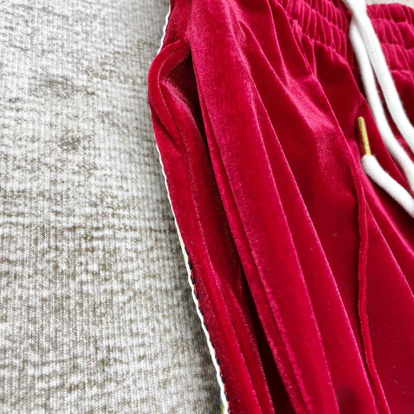 Casablanca Laurel Velour Tracksuit Bottoms - DopestKickz