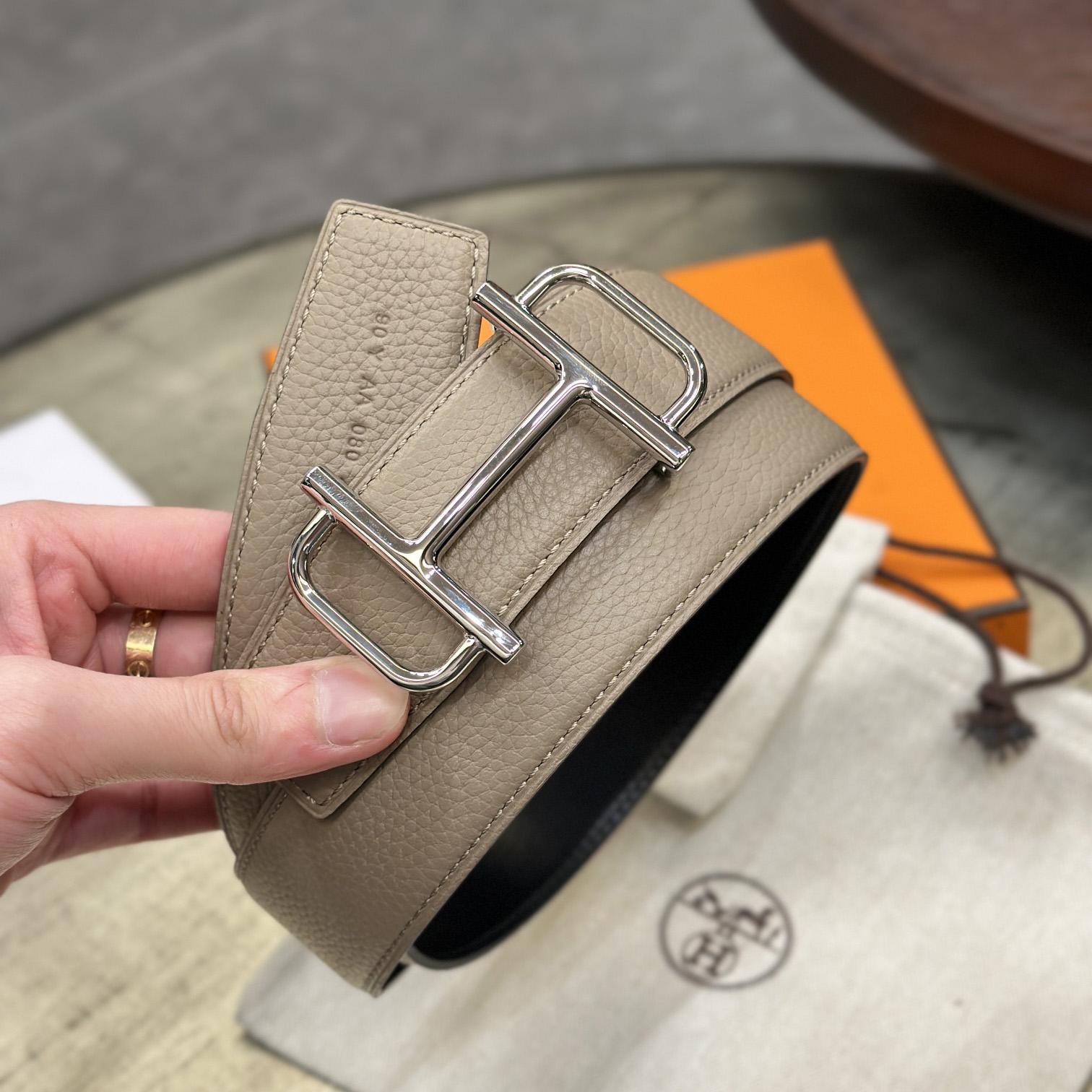 Hermes Royal Belt Buckle & Reversible Leather Strap 38 mm - DopestKickz