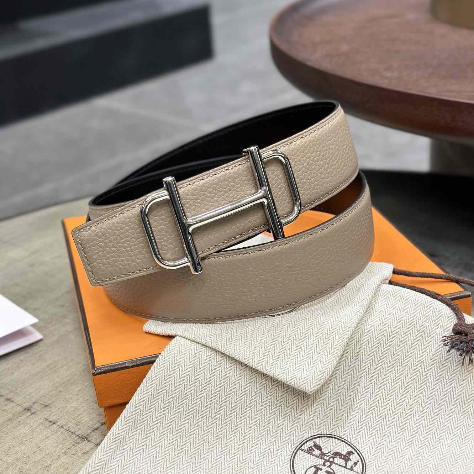 Hermes Royal Belt Buckle & Reversible Leather Strap 38 mm - DopestKickz