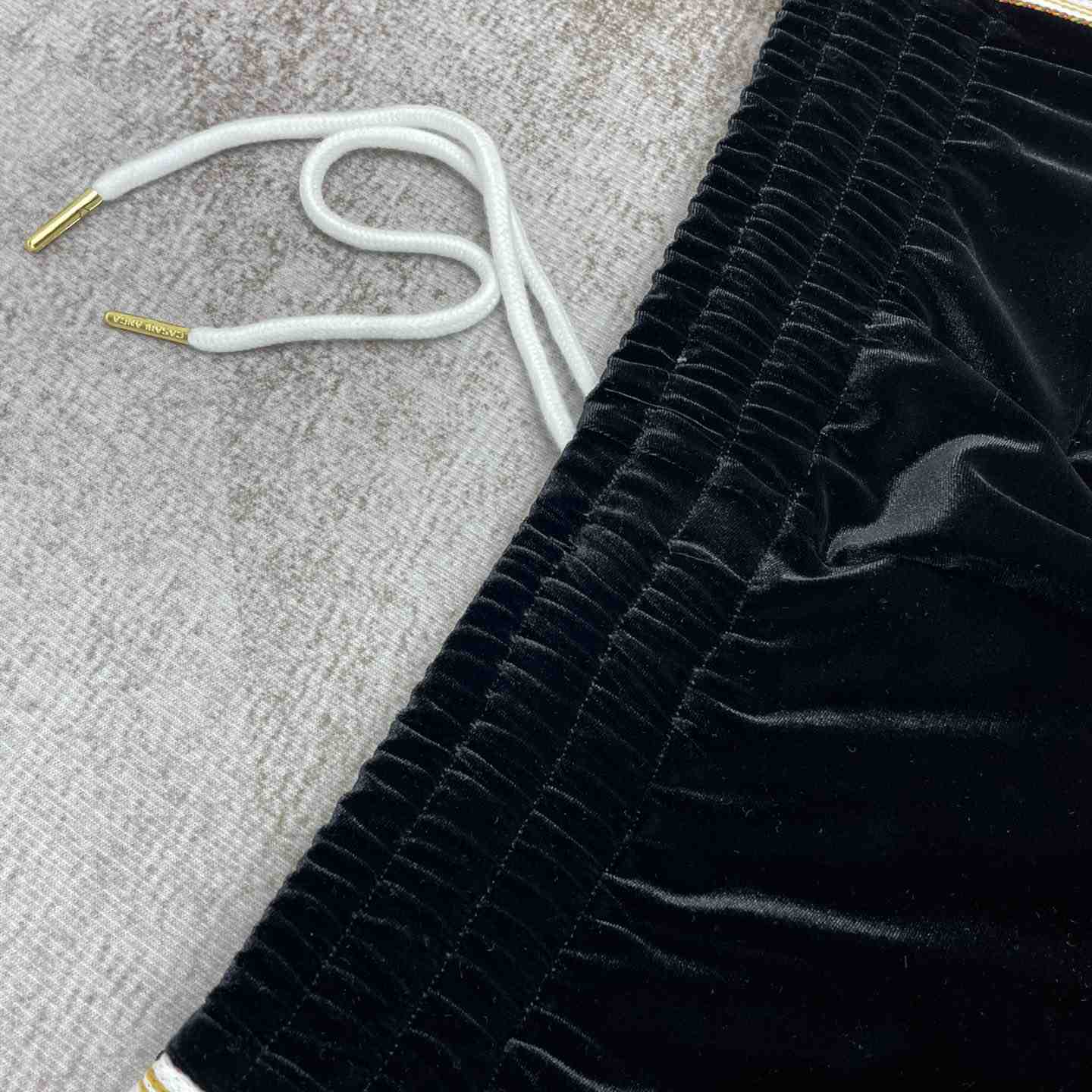 Casablanca Laurel Velour Tracksuit Bottoms - DopestKickz