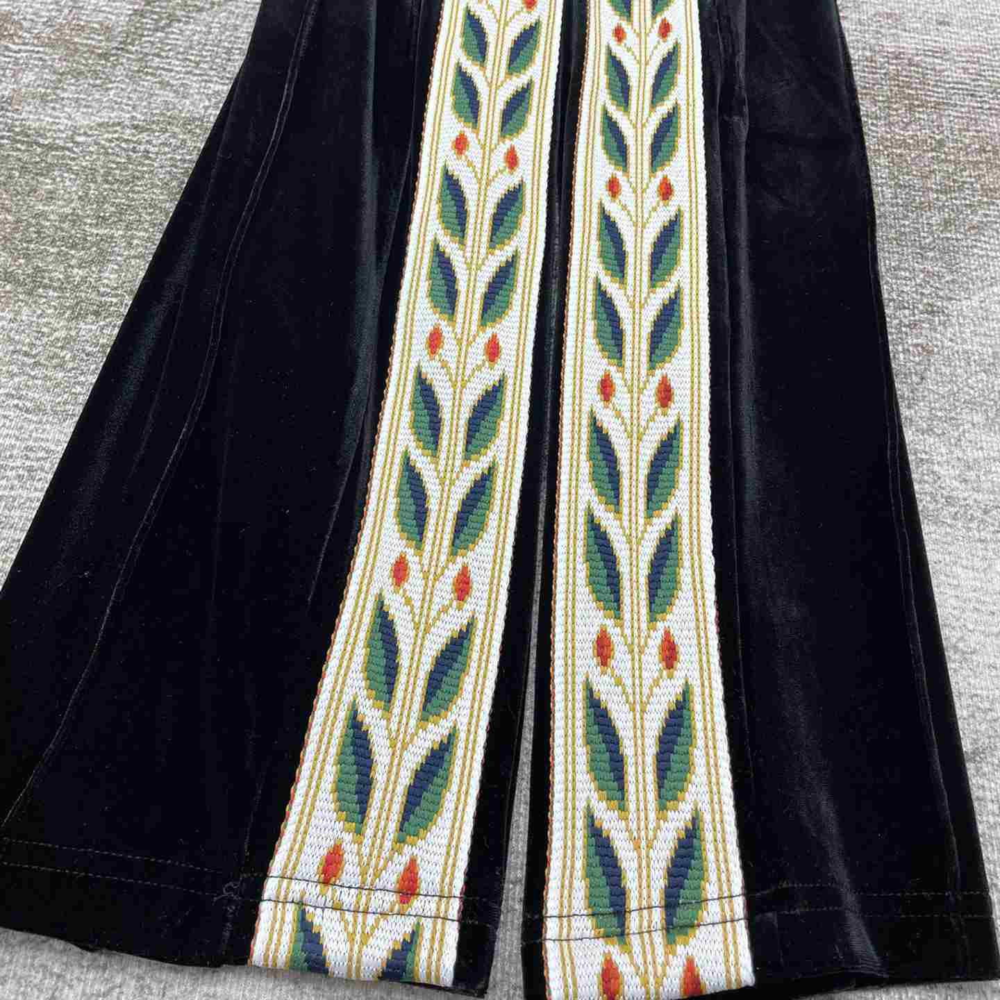 Casablanca Laurel Velour Tracksuit Bottoms - DopestKickz