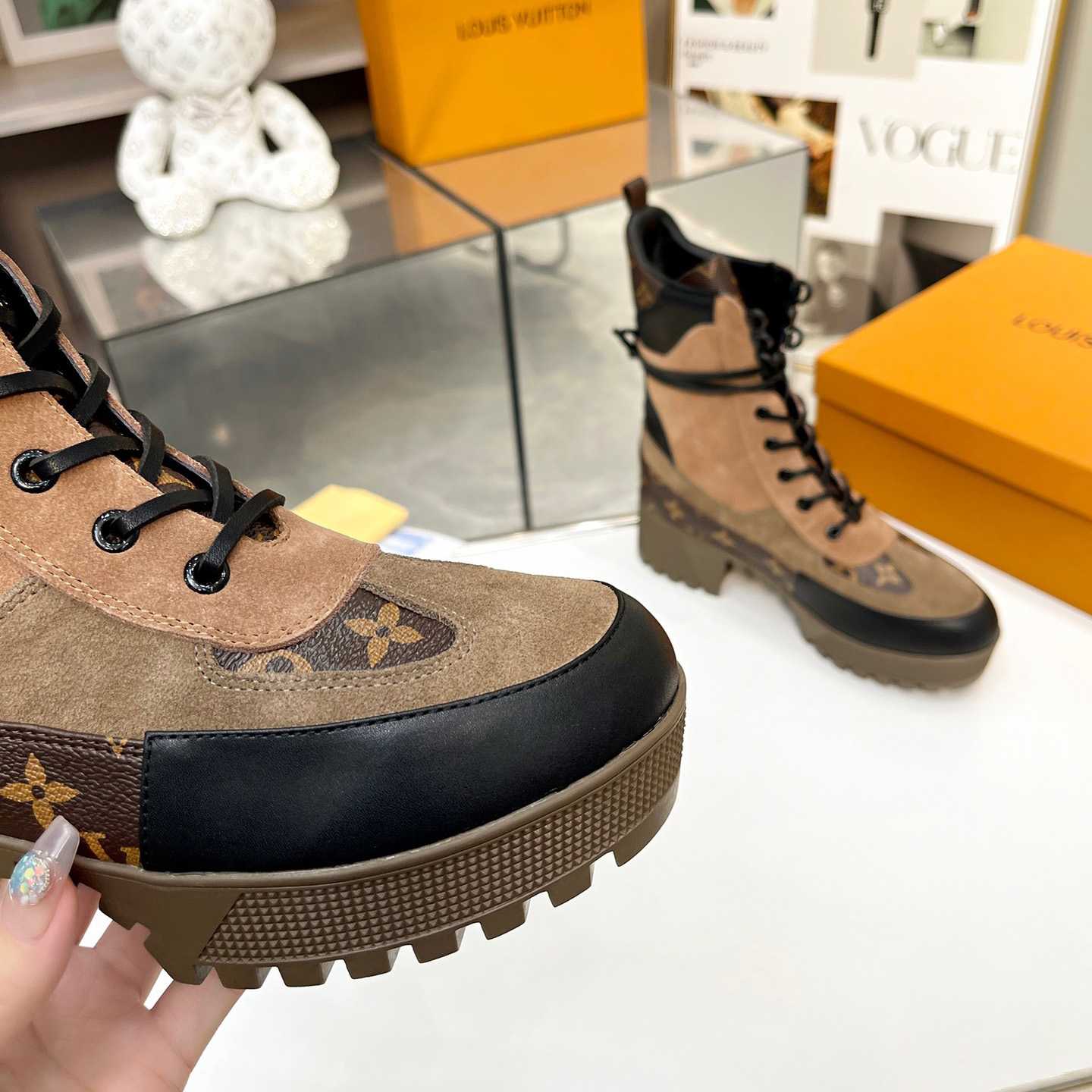 Louis Vuitton Laureate Desert Boots  - DopestKickz