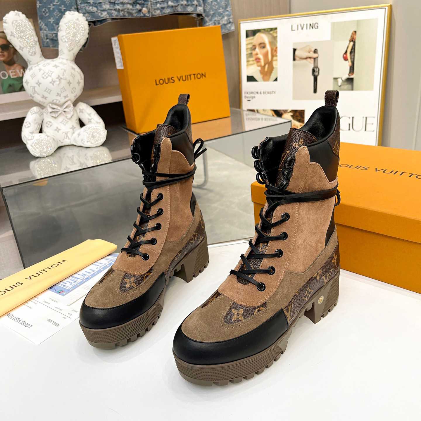 Louis Vuitton Laureate Desert Boots  - DopestKickz
