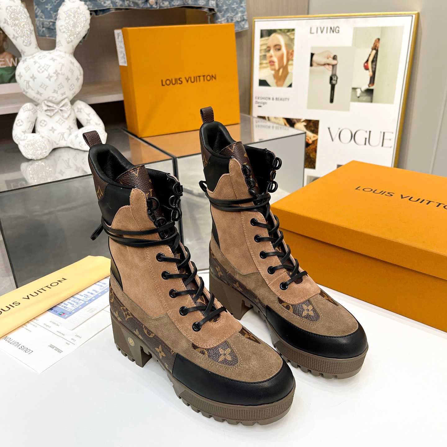 Louis Vuitton Laureate Desert Boots  - DopestKickz