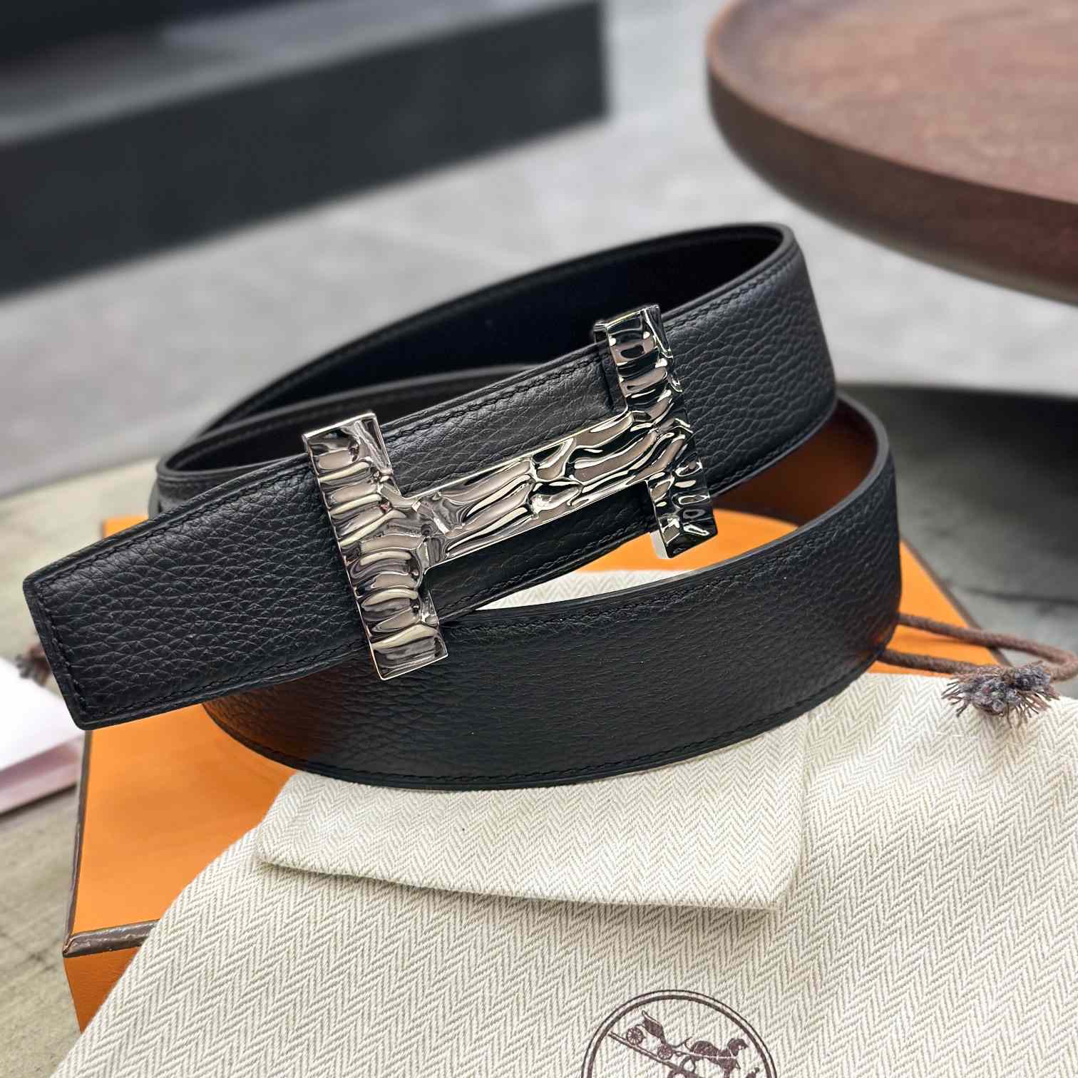 Hermes Quizz H2O Belt buckle & Reversible Leather Strap 38 mm - DopestKickz