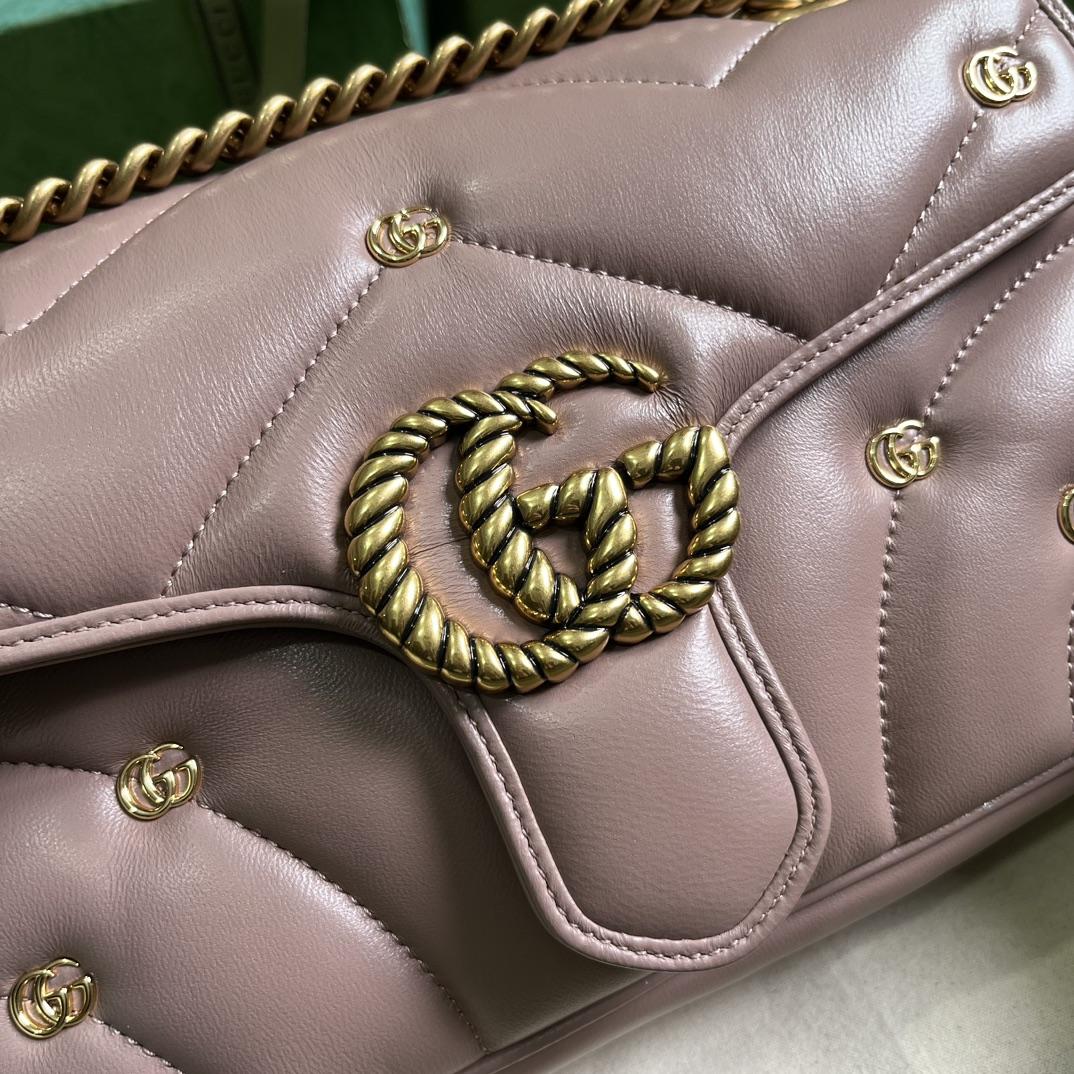 Gucci GG Marmont Small Shoulder Bag - DopestKickz
