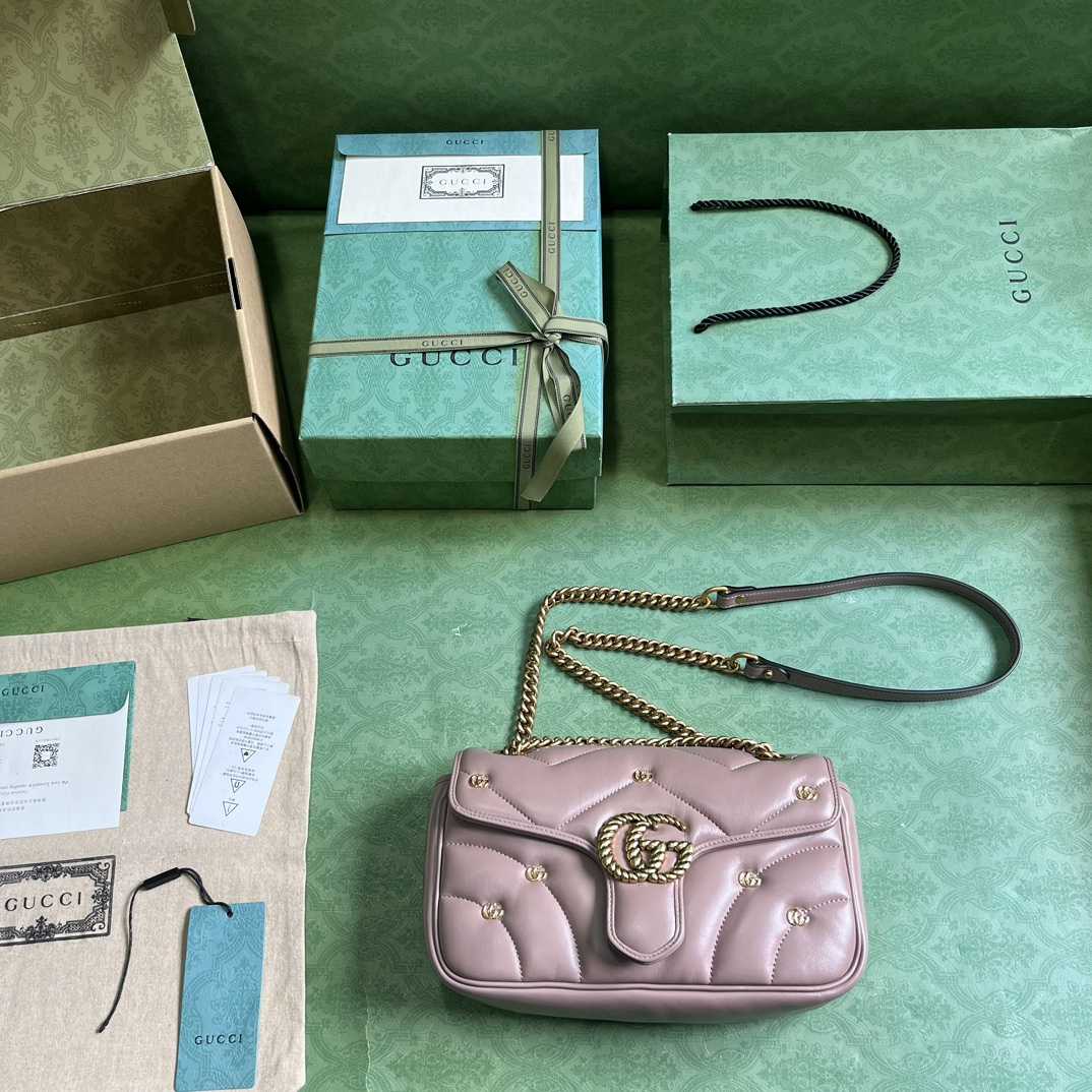 Gucci GG Marmont Small Shoulder Bag - DopestKickz
