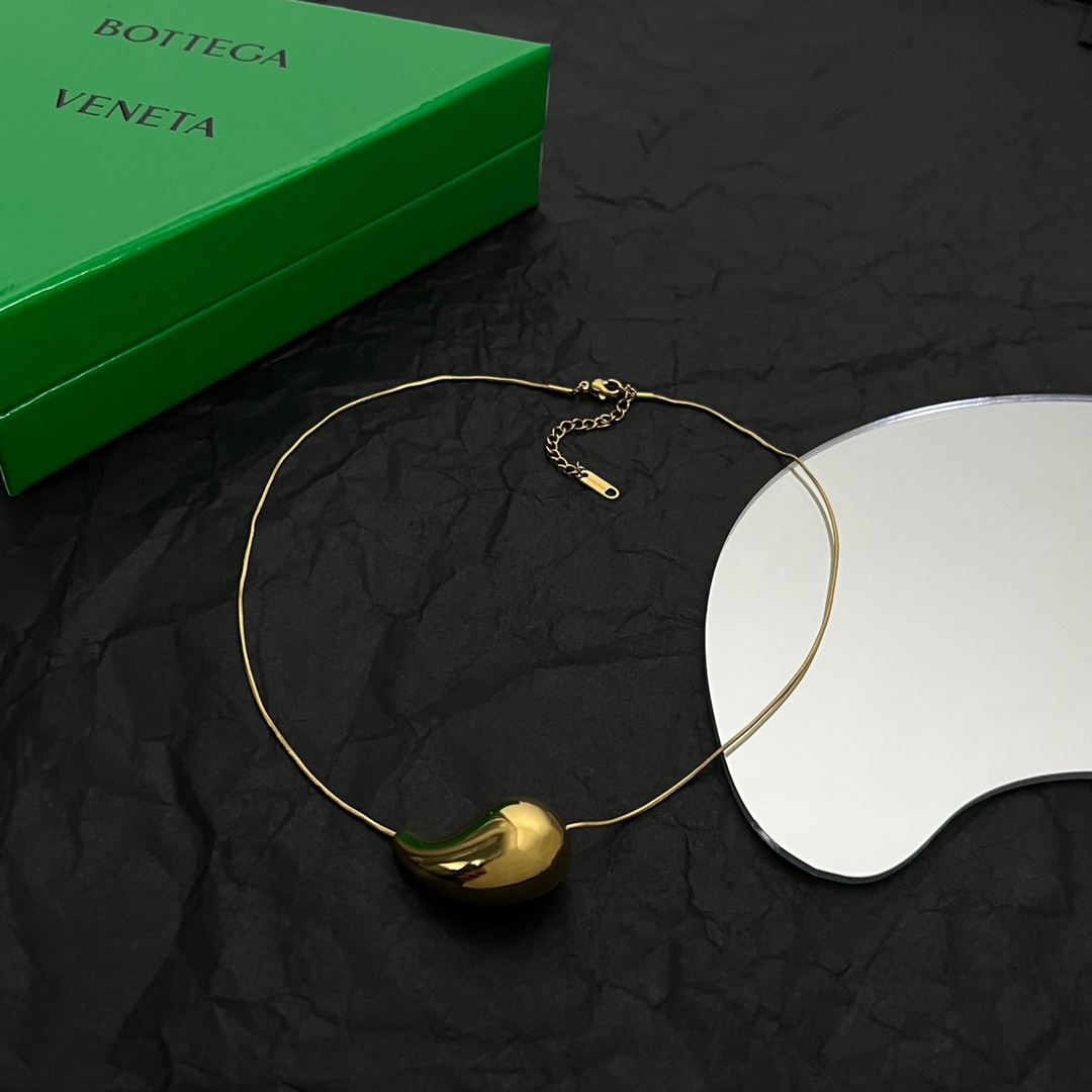 Bottega Veneta Drop Pendant Necklace - DopestKickz