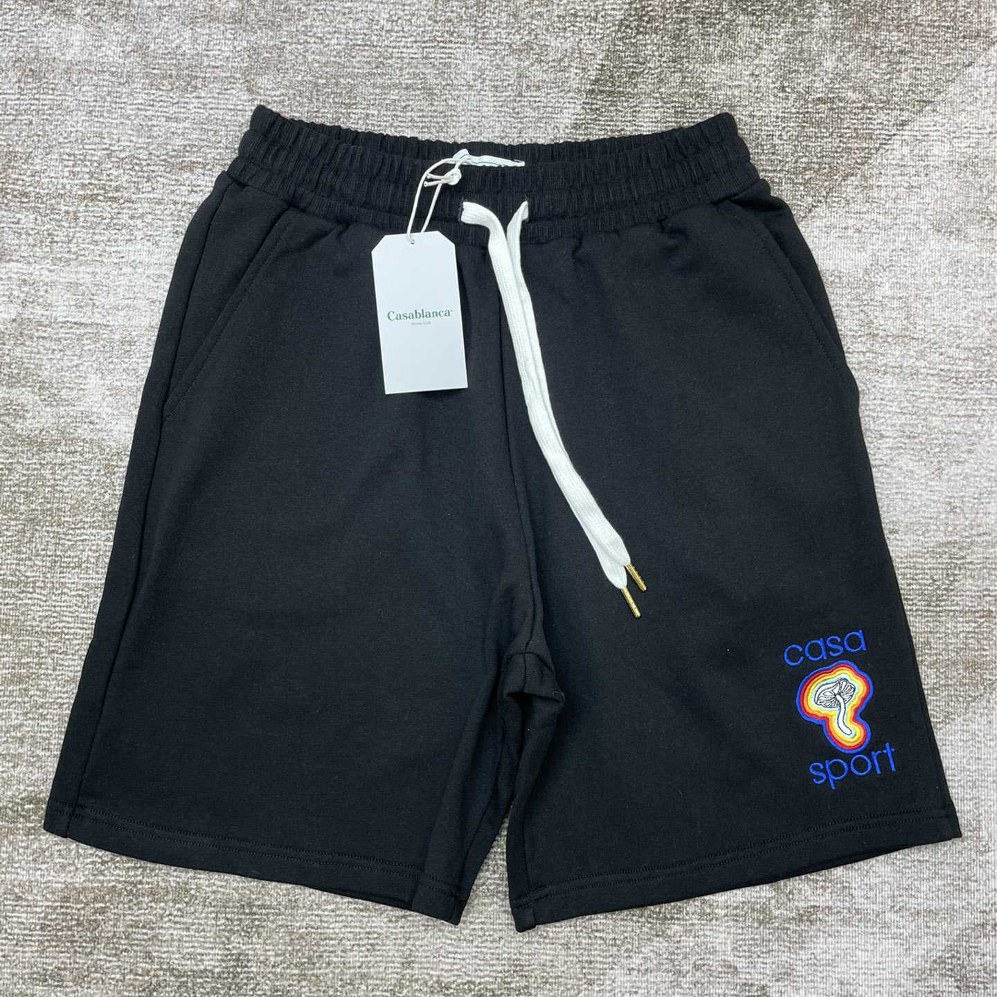 Casablanca Casa Sport Logo Sweat Shorts - DopestKickz