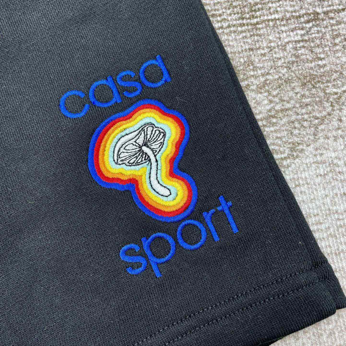 Casablanca Casa Sport Logo Sweat Shorts - DopestKickz