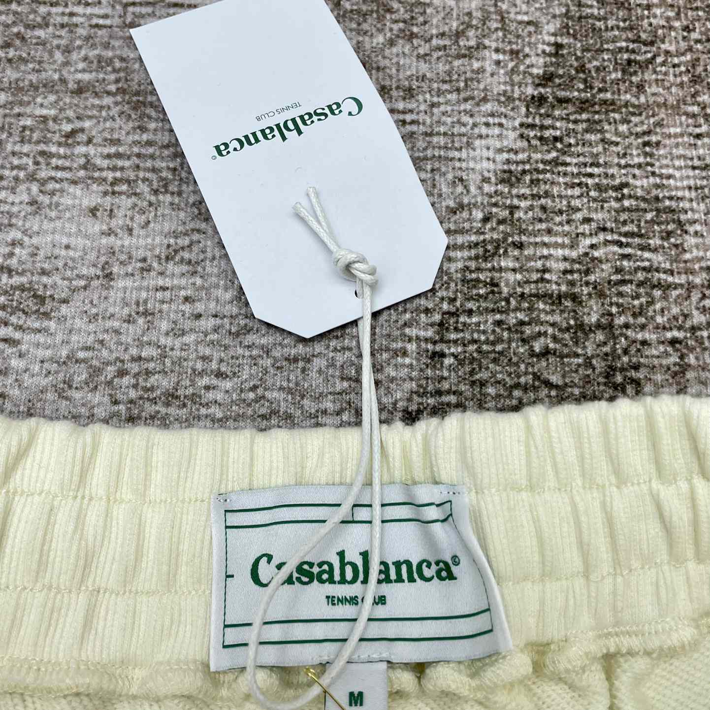 Casablanca Tennis Club Icon Embroidered Shorts - DopestKickz